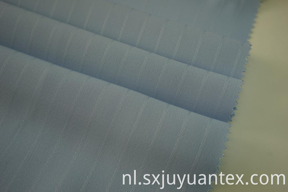 Polyester Stripe Dobby Twill Fabric